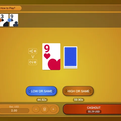 Hi Lo, Juegos instantáneos